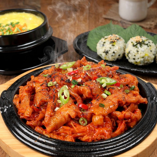 NEW 고향식품 매운맛 무뼈닭발 350g 쿡앤라이프 뼈없는닭발 밀키트 캠핑 음식, 1개