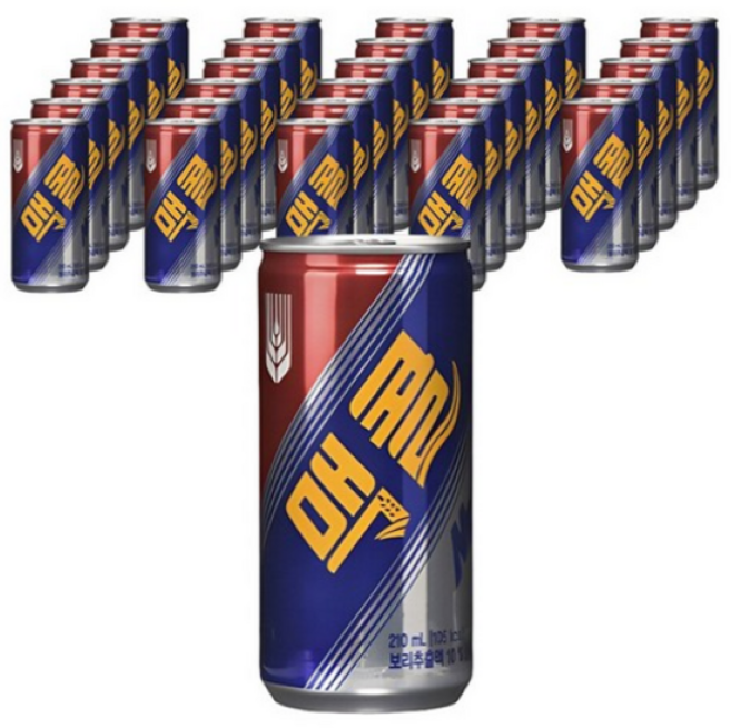 맥콜 탄산음료, 210ml, 30개