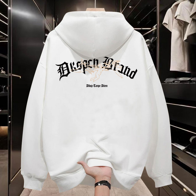 훌룰루 남성 빅사이즈 오버핏 후드티 예쁜 프린팅 맨투맨