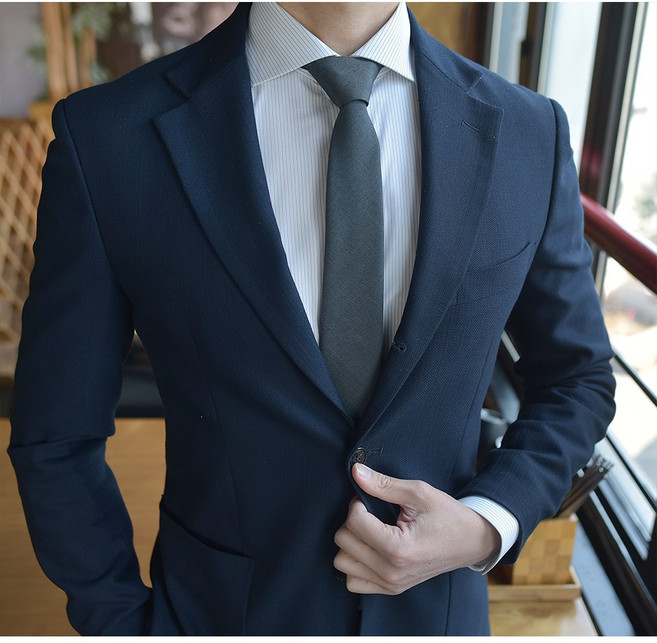 어버너 지퍼 자동 넥타이 밀란 트윌 솔리드 10color