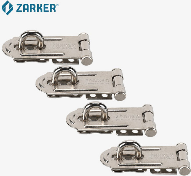 자커 걸고리 소 48x19mm 자물쇠 사물함 잠금장치 경첩, 4개