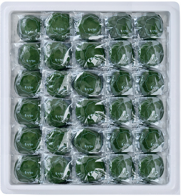 조은떡집 당일제조 쑥 떡 인절미 개별포장, 80g, 20개