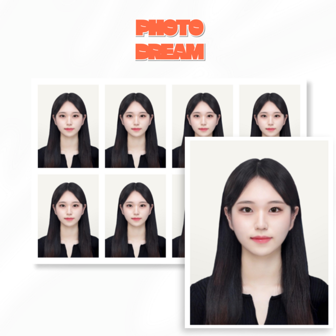 증명사진 인화 여권 면허증 주민등록증 취업사진 반명함 출력, 민증/면허증용(3.5x4.5), 사진 그대로 인화 + 컷팅O