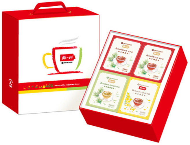 鮮一杯 南非國寶茶 禮盒, 1個, (5gx12入x4盒)48件組