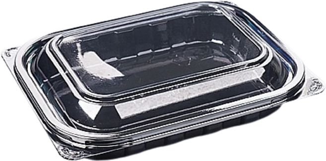 TY 205 사각 찬용기 검정 600개, 세트(용기+뚜껑) 600개, 1개