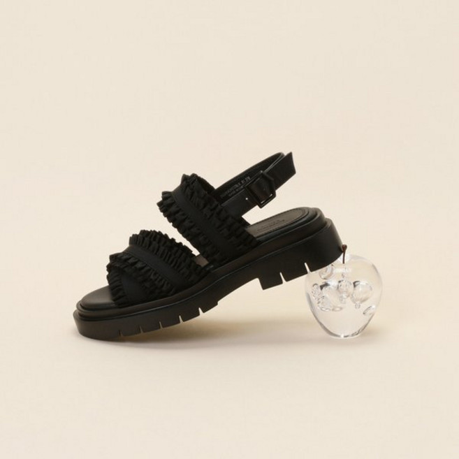 10위 - [백화점정품] 슈콤마보니 여성 샌들 [outlet] Cancan 24 sandal(black) DW2AM26