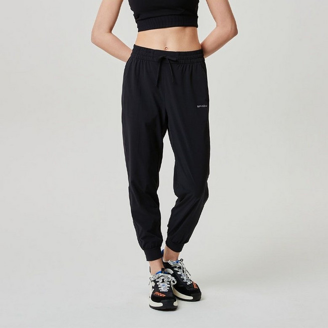 스파이더 여성 냉감 4WAY 스트레치 조거 팬츠 SPJPCNPT252WBLK [백화점 매장판]