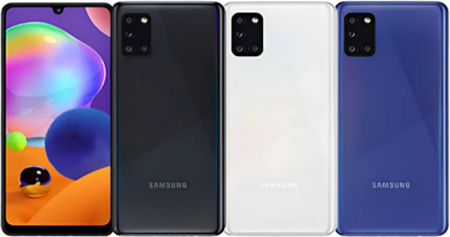 삼성 갤럭시a31 공기계 중고 갤럭시보급형 3사공용 중고폰 유심옮기면개통 A315, 블랙, S등급