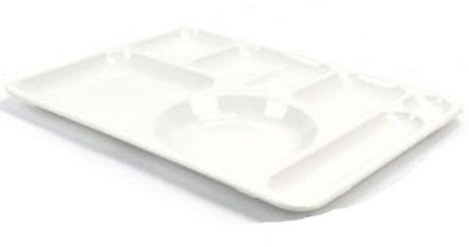 식판 급식판 배식판 성인식판 나눔접시 가정용식판 WH, COM-50 (화이트)