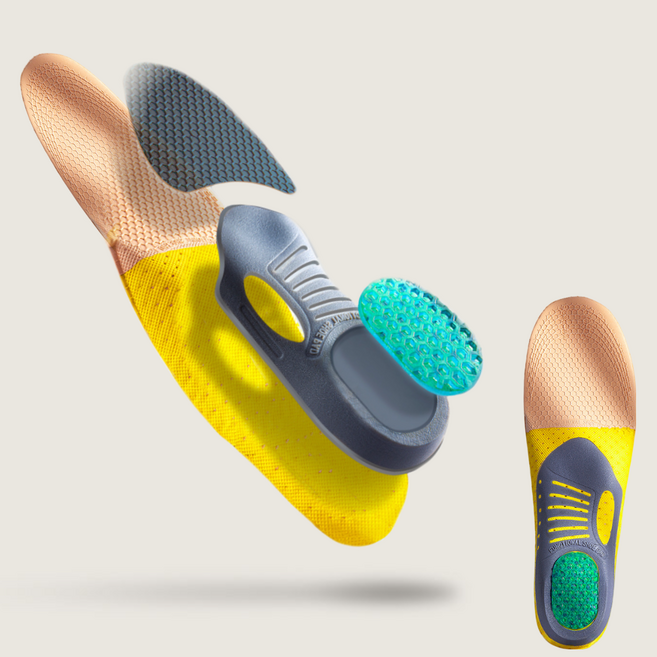 닥터풋 족저근막염 깔창 평발 아치 군대 기능성 신발 인솔, 1세트