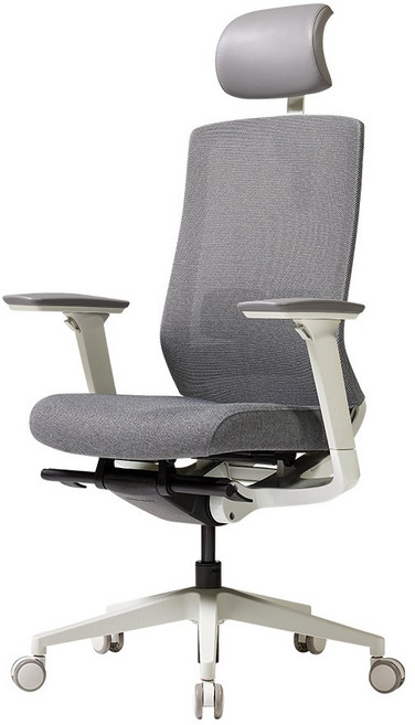 듀오백 메가 MG-S-C2-W 메쉬 사무용 컴퓨터 책상 의자, 그린