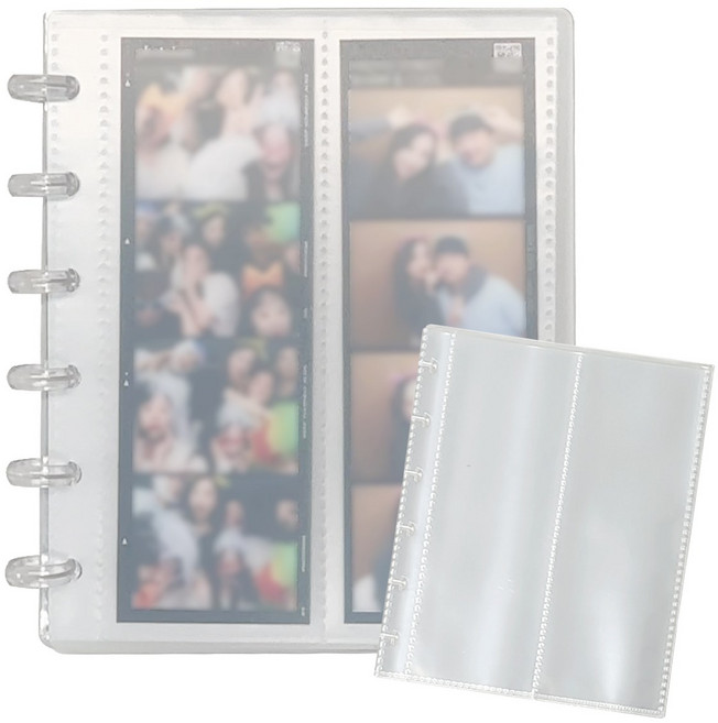 네컷앨범 인생네컷 앨범 포토카드 포토북 네컷사진 포토앨범, 2칸바인더+추가속지 총40P, 20매