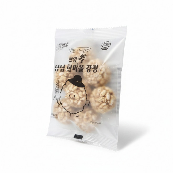 담양한과 이장님 과자점 현미볼강정 20g 40개 /무료배송