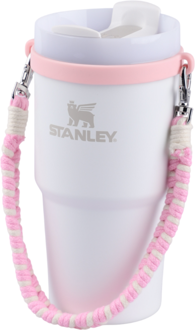 텀블러 손잡이 스트랩 매듭타입 트라이투게더, 1개, 핑크