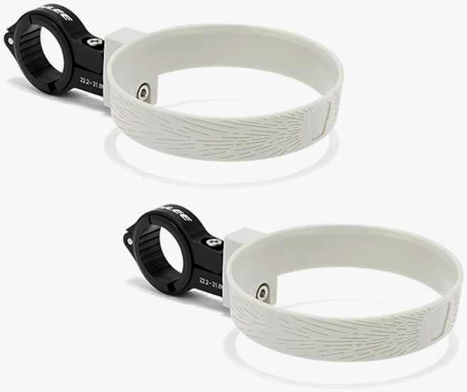 유모차 커피 컵홀더 텀블러 접이식 자전거 브롬톤 물통 물병 거치대 세트, 2개, 라이트 그레이