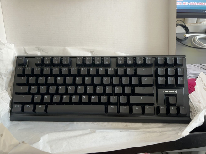 Cherry 機械鍵盤 MX1.1 TKL 紅軸 87鍵 有線, 如圖所示, 詳情內介紹, 製造商軸
