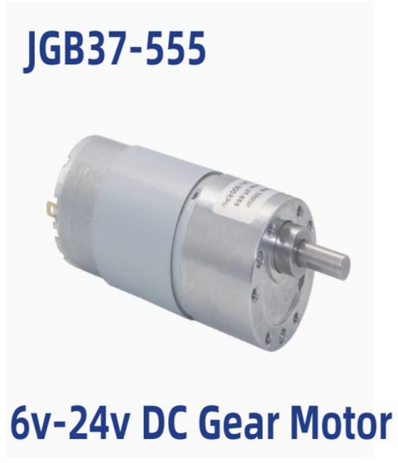 JGB37-555 고 토크 저속 12V 전기 DC 기어 모터 마이크로 24V 555 Dc 기어 박스 감속 모터 로봇 암용 기어, 01 12V, 06 167rpm, 01 다른, 1개