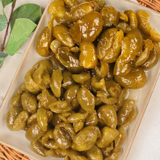 전남 구례 청매실 매실장아찌 무침, 1박스, 500g