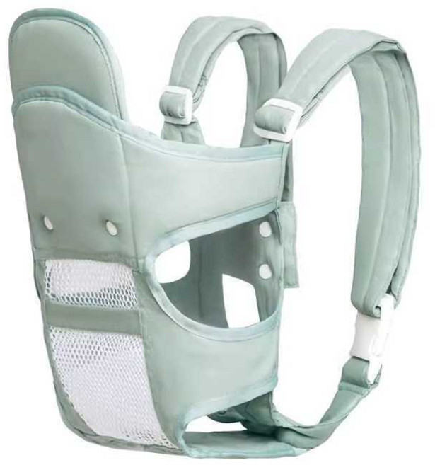 신생아 아기띠 앞포대기 외출용 힙시트 통기성 초경량 휴대용, 8. 체리 핑크-메쉬, 1개