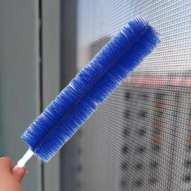무핑 방충망청소 청소솔 모기장 선풍기 다용도 청소브러쉬, 2개, 블루
