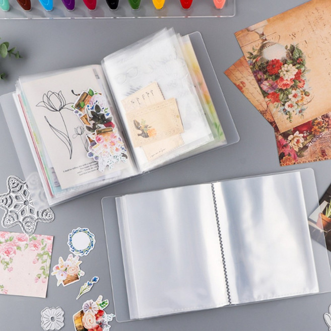 위드솜 투명네컷앨범, 40매, 투명1개