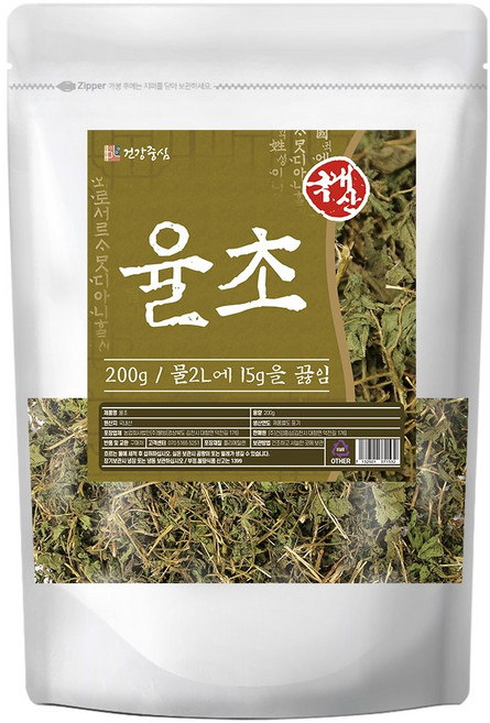 건강중심 국산 율초 환삼덩굴 한삼덩굴 차, 1개, 200g