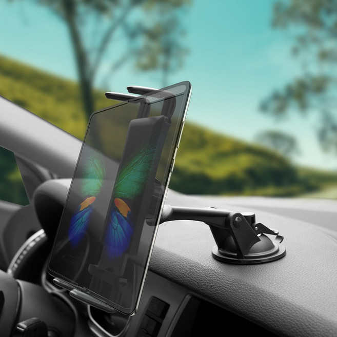 ARKON 슬림울트라 SM679 차량용 갤럭시 폴드 핸드폰 거치대, 블랙, 1개, 1개