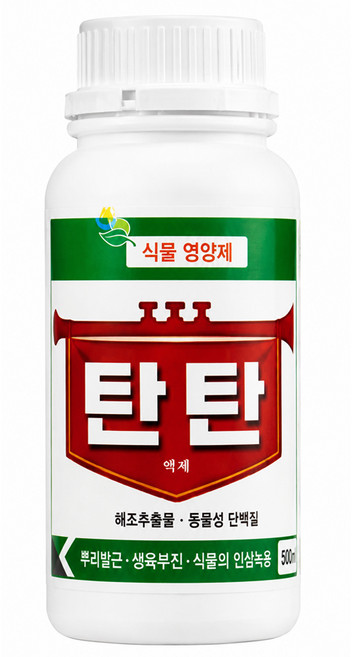탄탄 고농축 식물영양제 수목관리 뿌리발근 생육촉진, 3개, 500ml