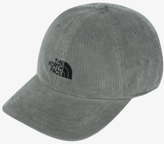 노스페이스 NE3CR60K 화이트라벨 스탠다드 볼캡_코듀로이 GRAY UQU482 PGR987, ONE