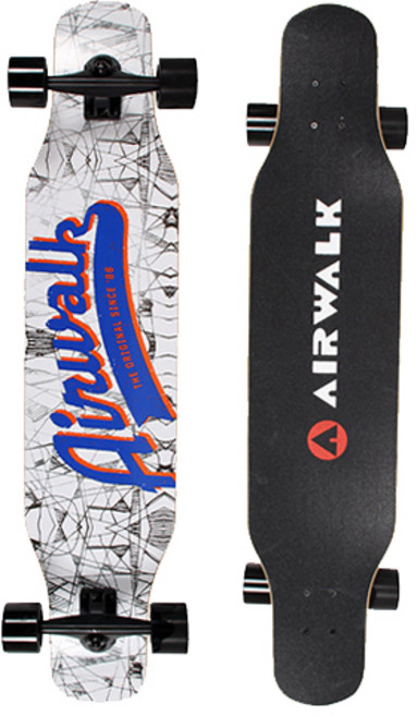 에어워크 롱보드 42인치 입문자 댄싱 스케이트 크루저, WX-104, 색상:WX-104