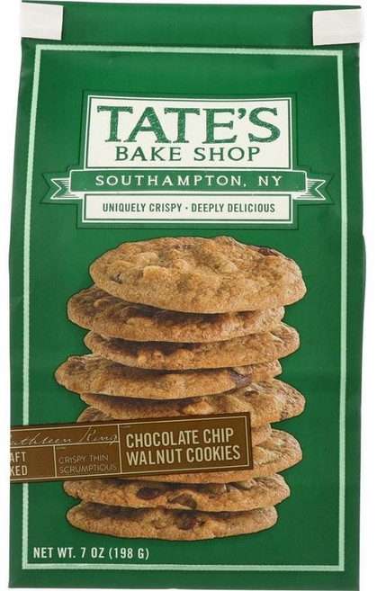 Tate's Bake Shop 테이츠 베이크 샵 초콜릿칩 월넛 쿠키, 198g, 3개