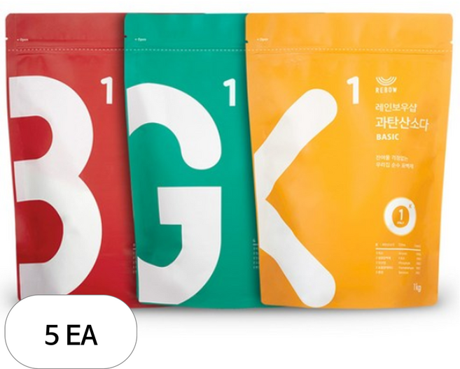 레인보우샵 삼총사 베이직 세트, 5세트