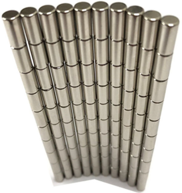 [제이스마그네트] D5x10T 네오디움 원형자석, 100개