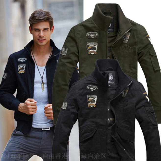 남성 이글 밀리터리 항공점퍼nghqpnh A24