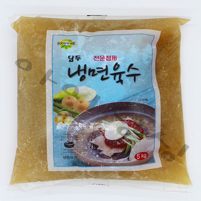 [아이싱싱]담두 냉면육수 전문점 대용량 업소용, 5kg, 1개