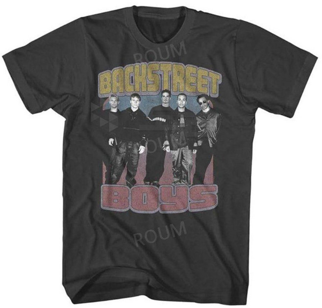 백스트리트 보이스 Backstreet Boys 빈티지 반팔티 빅사이즈 반소매 티셔츠