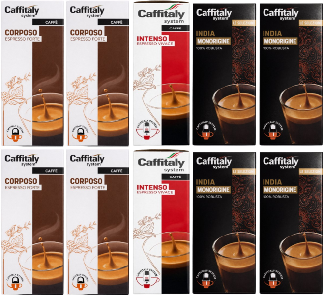 에카페 캡슐커피 풀바디 100개 -카피탈리 시스템전용, 8g, 10개입, 10개