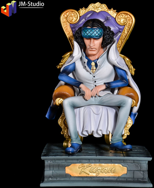 LK 원피스 레진 피규어 해군 4대장 아카이누 아오키지 키자루 후지토라 거프 좌상 피규어, LK 블루페더, 1개