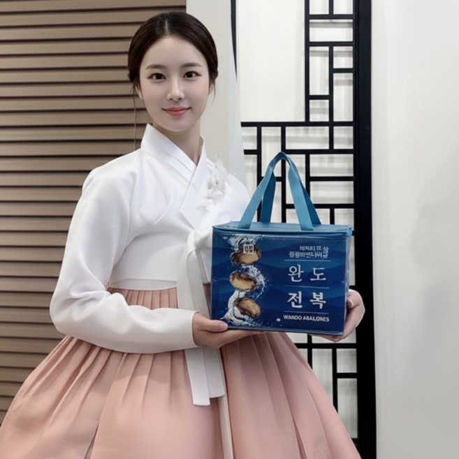 친절한이서방 완도 전복 선물세트 직거래 왕특대, 1세트, 4호 (왕특대) 6-8미 (선물포장) 1kg