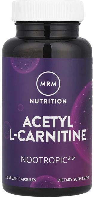 MRM Nutrition 아세틸 L-카르니틴 베지 캡슐 60정, 1개 - 쿠팡