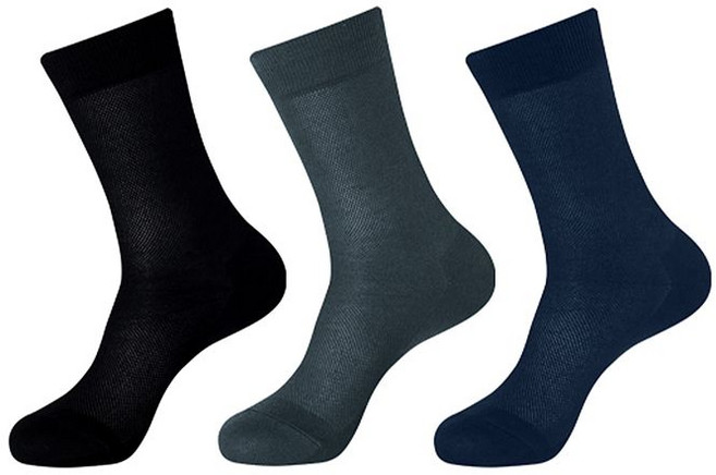 BYC 무지 망사 장목양말 SMS6029 - 10매입