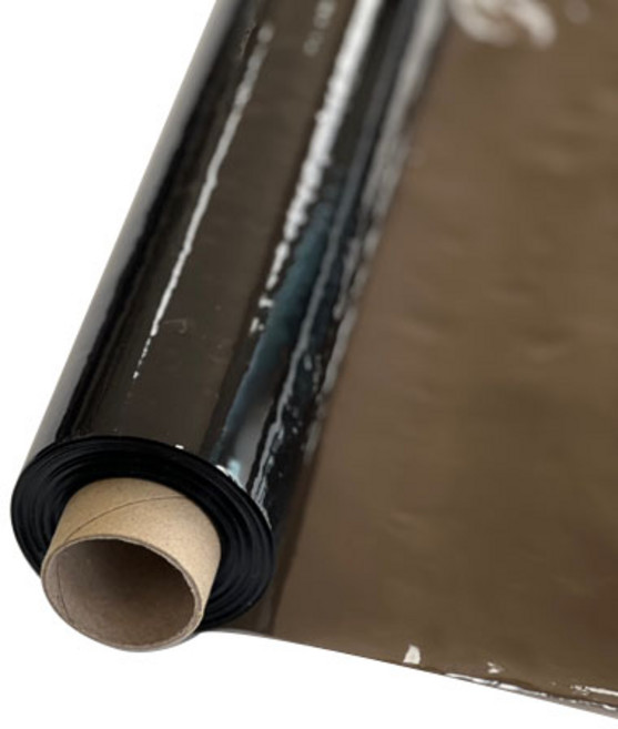 에너지가드 단열필름 자외선차단 사생활보호 열차단필름 2.5M, 브라운 투명, 1개