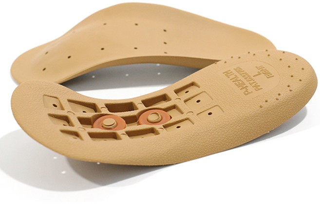 (국산) 뉴파워헬스 교정용 깔창 좌우1세트 -발 건강 신발 운동화 아치 깔창, 1개