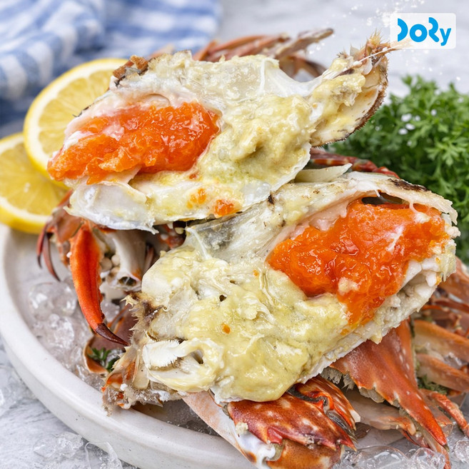 국내산 생물 알배기 암꽃게 1kg (4-6미) 꽃게탕 간장게장 해물탕, 1개