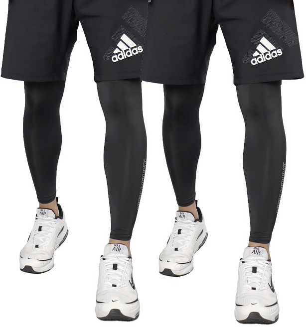 FOBEL 1+1 실리콘밴드 쿨다리토시 레그워머, 화이트+화이트, 1세트