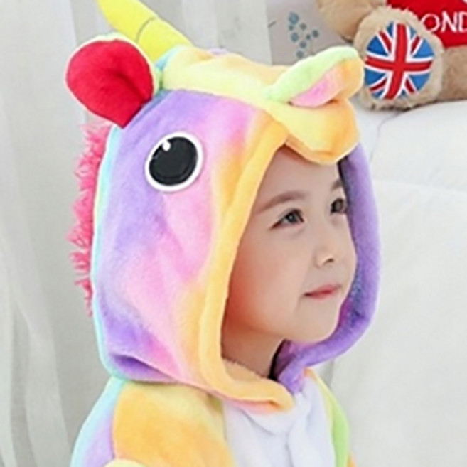 [써보니조트라] 동물잠옷 무지개유니콘 사계절 잠옷 캐릭터 가족 커플 단체잠옷 아동