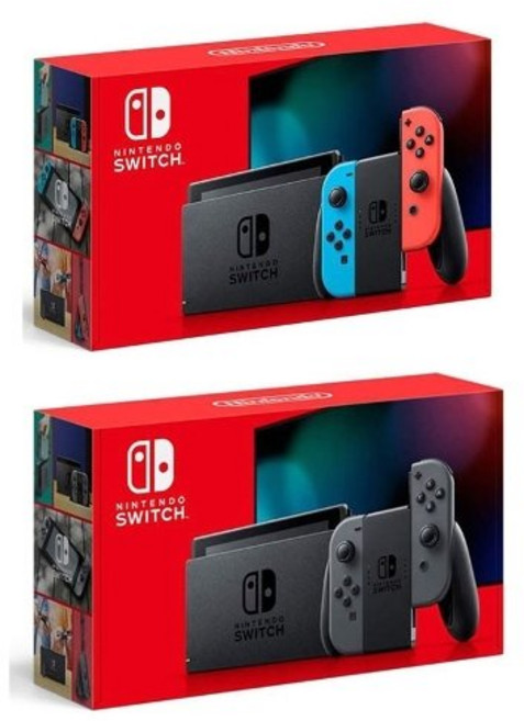 닌텐도 스위치, 중고/배터리 개선판 / 본체칼라 랜덤