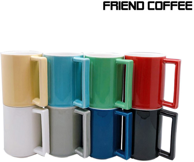 프랜드커피 피트니스 머그 380ml 480ml 2type 8color (선택형), 1개, 화이트480ml
