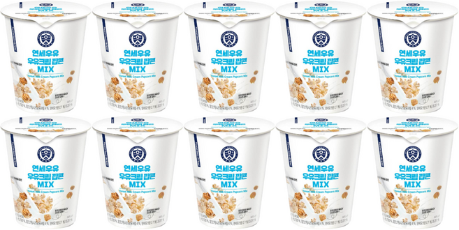 연세 우유크림 팝콘 MIX 35g 10개