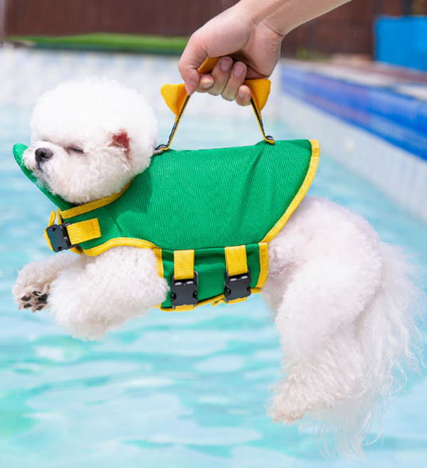 애견 물놀이 구명조끼, 꿀벌, 1개